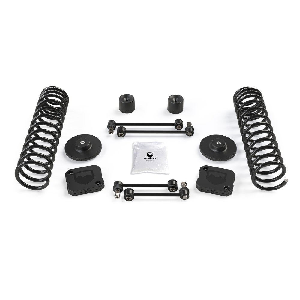 Kit lift 2.5” cu arcuri față și distanțiere spate Jeep Gladiator JT 3.0L Teraflex 1364020 Kit lift 2.5” cu arcuri față și distanțiere spate Jeep Gladiator JT 3.0L Teraflex 1364020