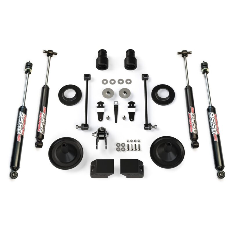 Kit lift 2.5” Performance cu distanțiere și amortizoare 9550 Jeep Wrangler JK Teraflex 1255200
