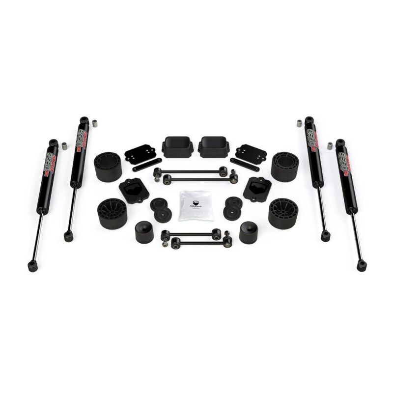 Kit lift 2.5” Performance cu distanțiere și amortizoare 9550 Jeep Wrangler JL 4 uși Sport/Sahara Teraflex 1365250