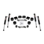 Kit lift 2.5” Performance cu distanțiere și amortizoare 9550 Jeep Wrangler JL 4 uși Rubicon Teraflex 1365260
