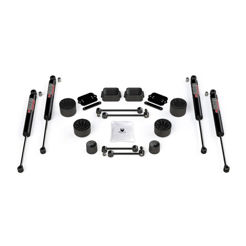 Kit lift 2.5” Performance cu distanțiere și amortizoare 9550 Jeep Wrangler JL 4 uși Rubicon Teraflex 1365260