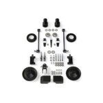 Kit lift 2.5” Performance cu distanțiere și extensii amortizoare Jeep Wrangler JK Teraflex 1355210
