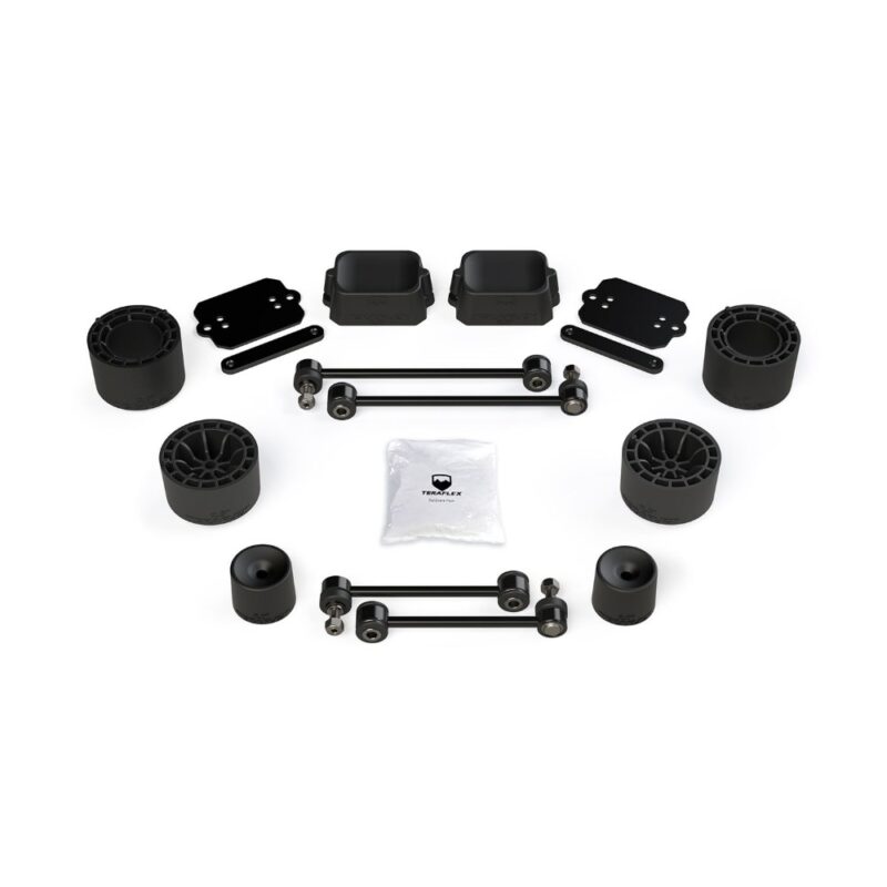 Kit lift 2.5” Performance cu distanțiere, fără amortizoare Jeep Wrangler JL 4 uși Rubicon Teraflex 1365210