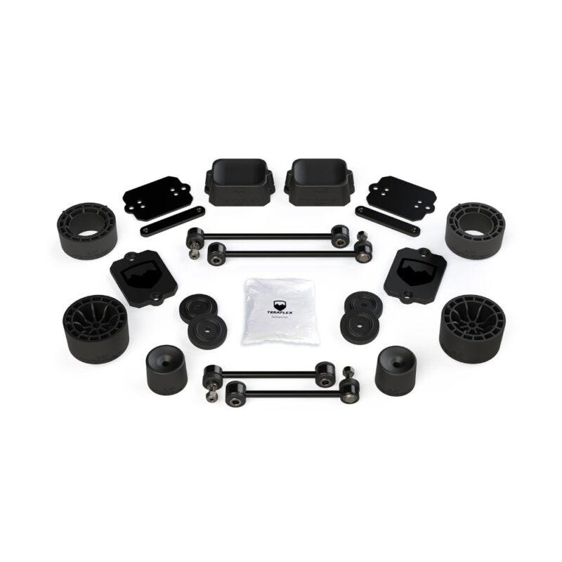 Kit lift 2.5” Performance cu distanțiere, fără amortizoare Jeep Wrangler JL 2 uși Sport/Sahara Teraflex 1365300