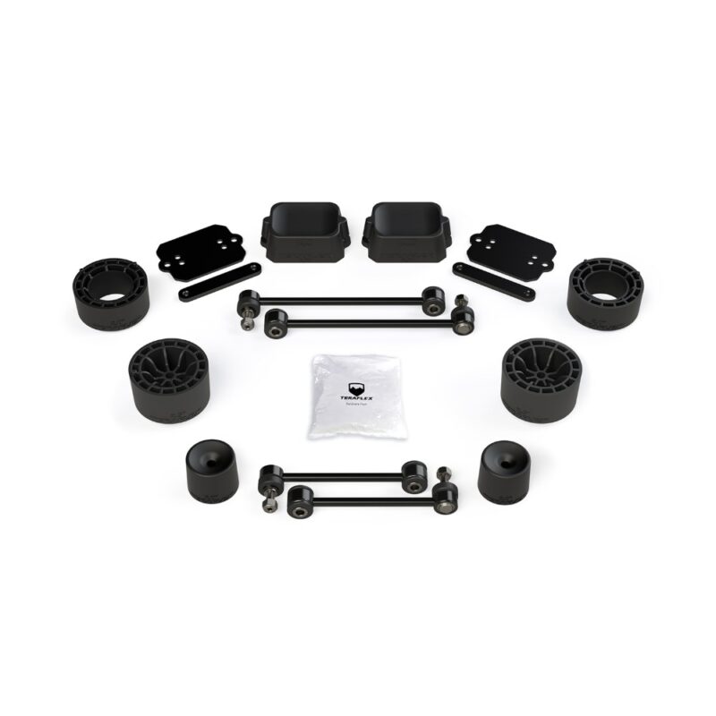 Kit lift 2.5” Performance cu distanțiere, fără amortizoare Jeep Wrangler JL 2 uși Rubicon Teraflex 1365310