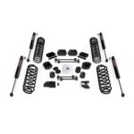 Kit lift cu arcuri elicoidale 3.5” Jeep Wrangler JL 2 uși cu amortizoare 9550 Teraflex 1356052