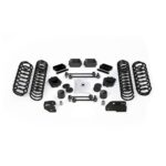 Kit lift de bază cu arcuri fără amortizoare Jeep Wrangler JL 2 uși 2.0L/3.6L lift 4.5” Teraflex 1402402