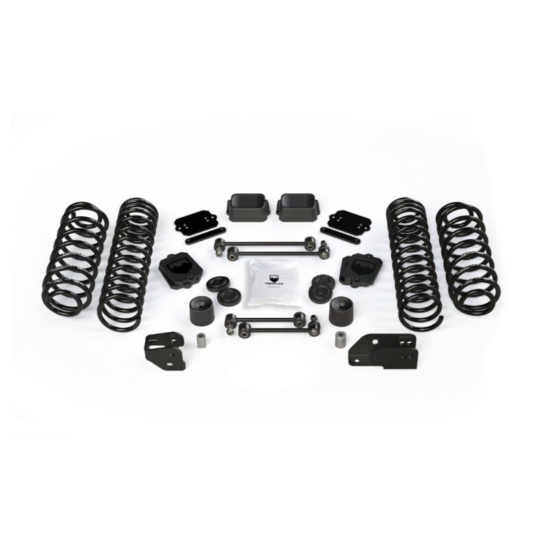 Kit lift de bază cu arcuri fără amortizoare Jeep Wrangler JL 2 uși 2.0L/3.6L lift 4.5” Teraflex 1402402