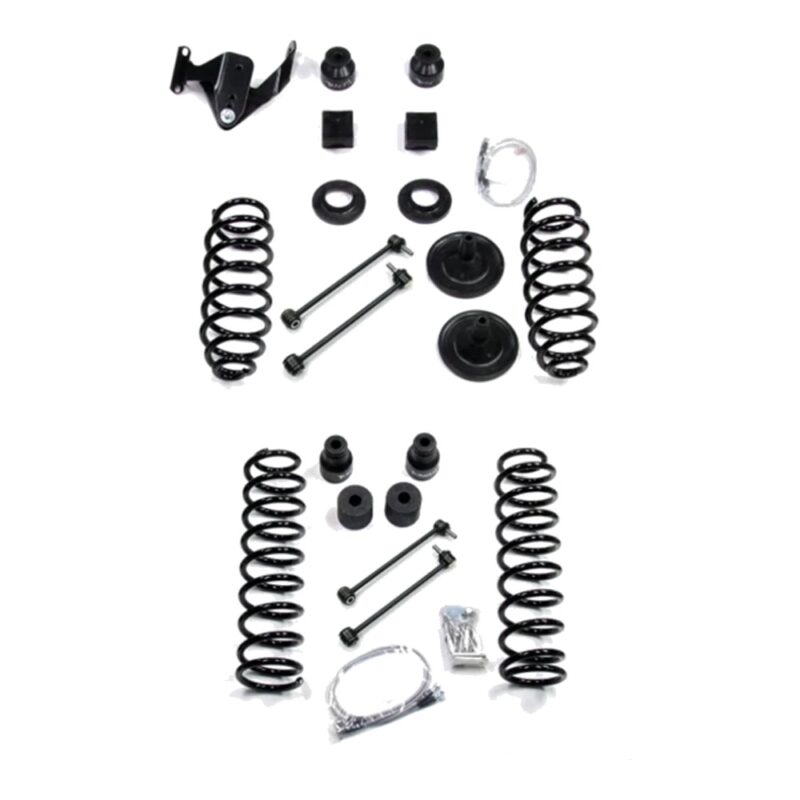 Kit lift de bază 3” cu arcuri fără amortizoare Jeep Wrangler JK 2 uși Teraflex 1234102
