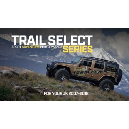 Kit lift Trail Select Adventure cu amortizoare Falcon 2.1 Jeep Wrangler JK 4 uși lift 3” Teraflex 1342000 - imagine 3