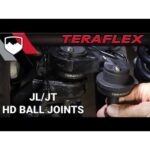 Kit pivoți HD Dana 30/44 sus și jos punte completă Jeep Wrangler JL și Gladiator JT Teraflex 3452010 - imagine 2