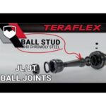 Kit pivoți HD Dana 30/44 sus și jos punte completă Jeep Wrangler JL și Gladiator JT Teraflex 3452010 - imagine 3