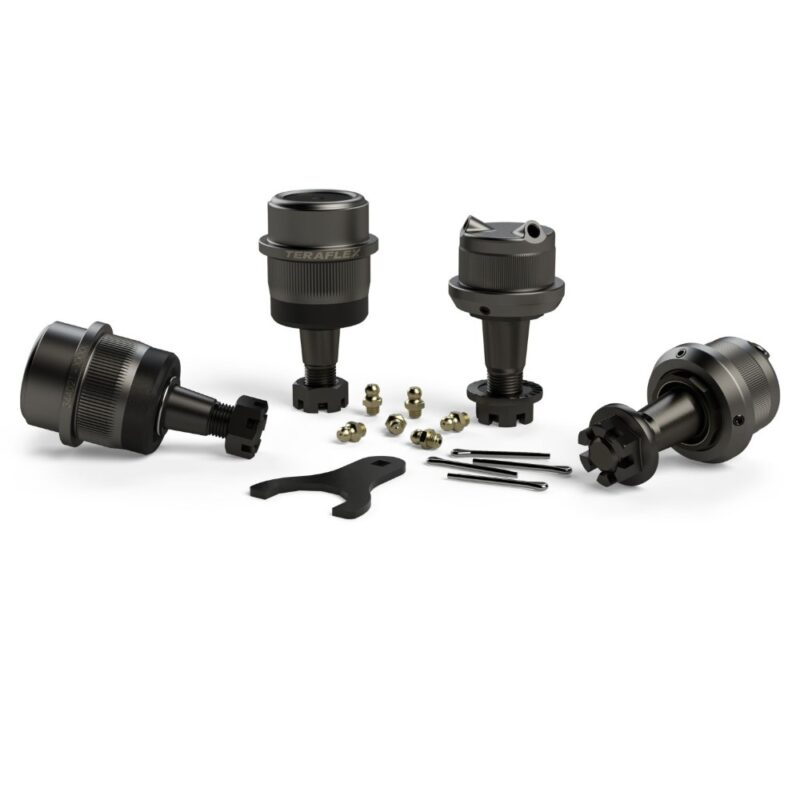 Kit pivoți HD Dana 30/44 sus și jos set de 4 cu moletare Jeep Wrangler JK Teraflex 3442022