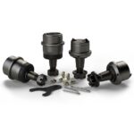 Kit pivoți HD Dana 30/44 sus și jos set de 4 fără moletare Jeep Wrangler JK Teraflex 3442002