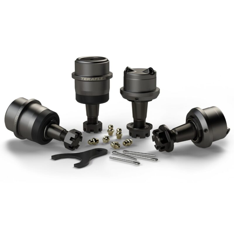 Kit pivoți HD Dana 30/44 sus și jos set de 4 fără moletare Jeep Wrangler JK Teraflex 3442002