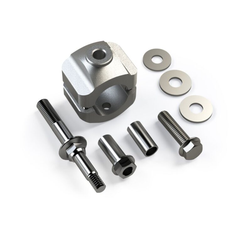 Kit relocare amortizor de direcție bară de serie 35 mm (1-3/8”) Jeep Wrangler JK Teraflex 1123140