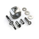 Kit relocare amortizor de direcție bară HD 41 mm (1-5/8”) Jeep Wrangler JK Teraflex 1123160
