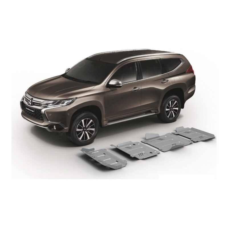 Kit scut aluminiu 4 piese Fiat Fullback 2,4D 2016- 4 mm Rival 23333.4046.1 23333.4046.1
