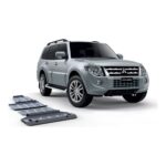 Kit scut aluminiu 4 piese Mitsubishi Pajero IV / Shogun IV 2007- 4 mm Rival 23333.4012.1-IV 23333.4012.1-IV