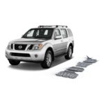 Kit scut aluminiu 4 piese Nissan Pathfinder R51 2,5; 2,5D V6; 3,0 2005-2014 4 mm Rival 23333.4165.1 23333.4165.1