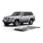 Kit scut aluminiu 4 piese Nissan Patrol Y61 3,0; 4,8 2004-2010 6 mm Rival 23333.4115.1.6 23333.4115.1.6