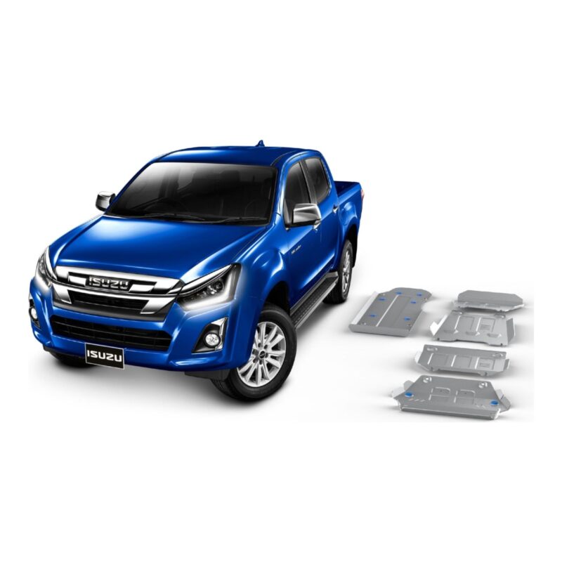 Kit scut aluminiu 5 piese Isuzu D-Max 1,9 2012-2017; 2017-2020 4 mm Rival 23333.9109.1 23333.9109.1