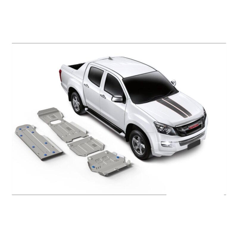 Kit scut aluminiu 5 piese Isuzu D-Max 1,9 2012-2017; 2017-2020 6 mm Rival 23333.9109.1.6 23333.9109.1.6