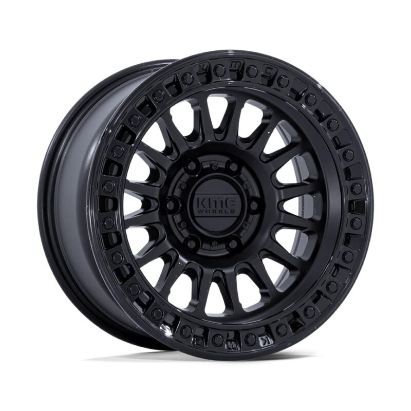 Jantă aliaj KMC KM552 IMS 18X9 6x139.7 MATTE BLACK W/ GLOSS BLACK LIP ET 18 CB 106.1 KM552MB18906818