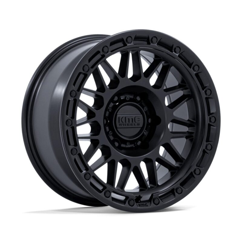 Jantă aliaj KMC KM555 ATTACK 17X8.5 5x127 MATTE BLACK ET 0 CB 71.5 KM555MX17855000