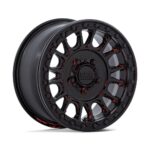Jantă aliaj KMC Powersports KS239 IMPACT UTV BEADLOCK 15X7 6x139.7 SATIN BLACK ET 10 CB 100.3 KS239MX15706U10