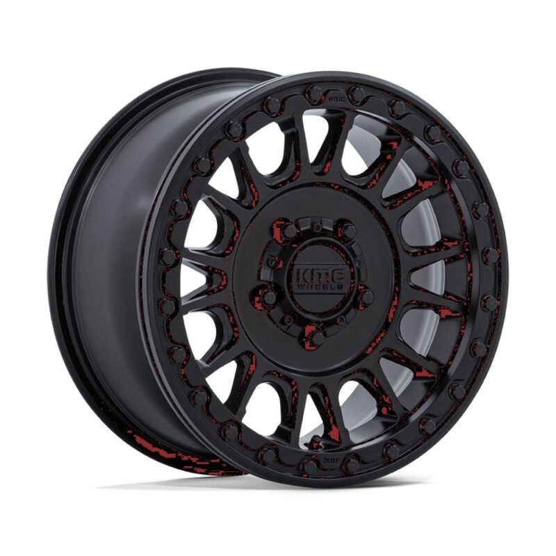 Jantă aliaj KMC Powersports KS239 IMPACT UTV BEADLOCK 15X7 6x139.7 SATIN BLACK ET 10 CB 100.3 KS239MX15706U10