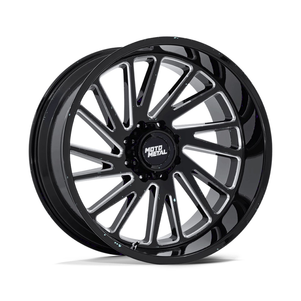 moto-metal-mo811-combat-mo811be24128844n Jantă aliaj Moto Metal MO811 COMBAT 24X12 8x180 GLOSS BLACK MILLED ET -44 CB 124.2 MO811BE24128844N