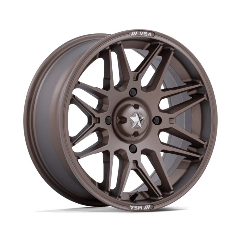 Jantă aliaj MSA Offroad Wheels M52 RADAR UTV 14X7 4x156 MATTE BRONZE ET 10 CB 115.1 MA052ZX14704410