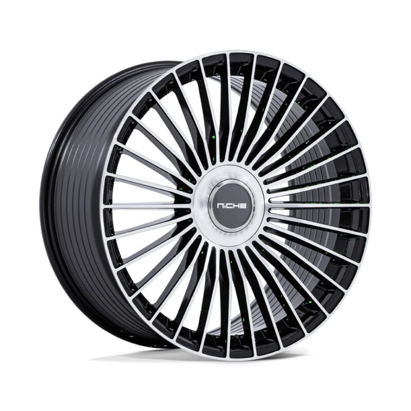 Jantă aliaj Niche NC282 SERENE 22X9 5x108 / 5x114.3 GLOSS BLACK MACHINED ET 38 CB 72.56 NC282BD22900138