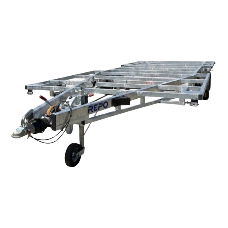 Platforma Tiny House 8 m 3500kg trei axe REPO 8420 x 2470 mm