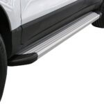 Praguri laterale aluminiu OPA argintiu Omtec - imagine 2