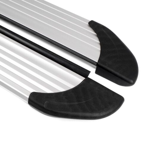 Praguri laterale aluminiu OPA argintiu Omtec - imagine 4
