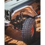 Punte față Tera60 HD butuci SlimLock, fără grup conic Jeep Wrangler JL și Gladiator JT lift 3-6” Teraflex 3170000 - imagine 3