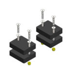 Bump stop spate 1-2” Jeep Wrangler JL 2 și 4 uși din 2018 Clayton Off Road COR-1409201