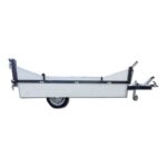 Remorca basculanta hidraulic 1500kg mono ax REPO RSB 2515/15 2500 x 1500 x 300 mm - imagine 2