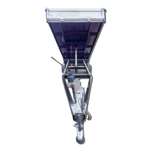 Remorca basculanta hidraulic 1500kg mono ax REPO RSB 2515/15 2500 x 1500 x 300 mm - imagine 3