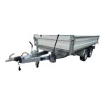 Remorca basculanta hidraulic 2000kg dublu ax REPO SSB 2515/20 2500 x 1500 x 300 mm