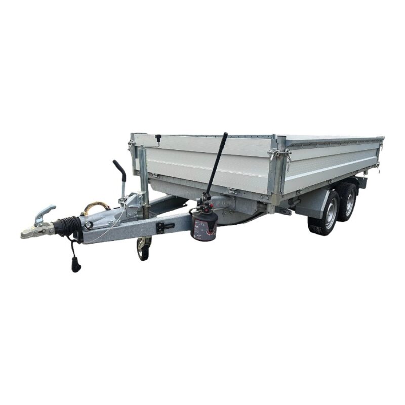 Remorca basculanta hidraulic 2000kg dublu ax REPO SSB 2515/20 2500 x 1500 x 300 mm