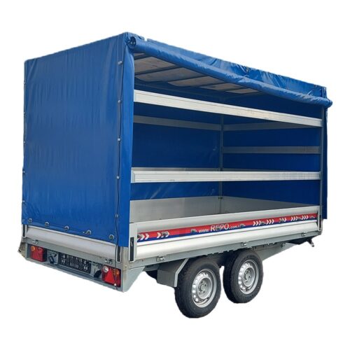 Remorca auto 2700kg cargo REPO SSD 3116 3100 x 1600 x 300 mm - imagine 3
