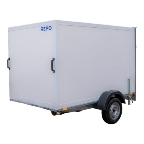 Remorca furgon 750kg cu rampa REPO PEC 2515/07 2500 x 1500 x 1500 mm - imagine 2