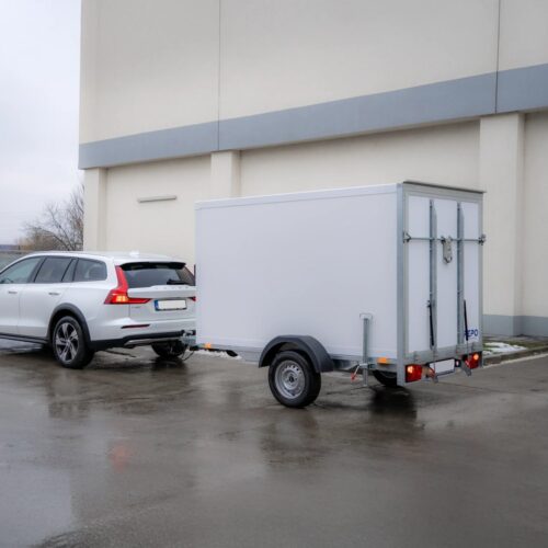 Remorca furgon 750kg cu rampa REPO PEC 2515/07 2500 x 1500 x 1500 mm - imagine 3
