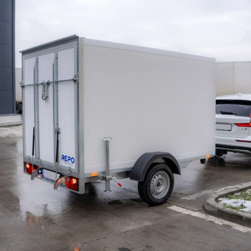 Remorca furgon 750kg cu rampa REPO PEC 2515/07 2500 x 1500 x 1500 mm - imagine 6