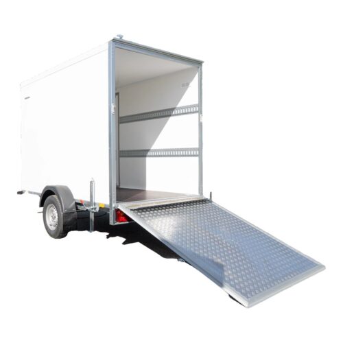 Remorca furgon 1300kg cu rampa REPO REC 2618/13 2620 x 1500 x 1800 mm - imagine 2