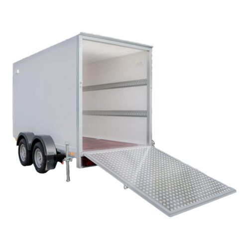 Remorca furgon 2700kg dublu ax cu rampa REPO SEC 3015/27 3000 x 1500 x 1800 mm - imagine 2