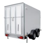 Remorca furgon 2700kg dublu ax cu rampa REPO SEC 3015/27 3000 x 1500 x 1800 mm - imagine 3